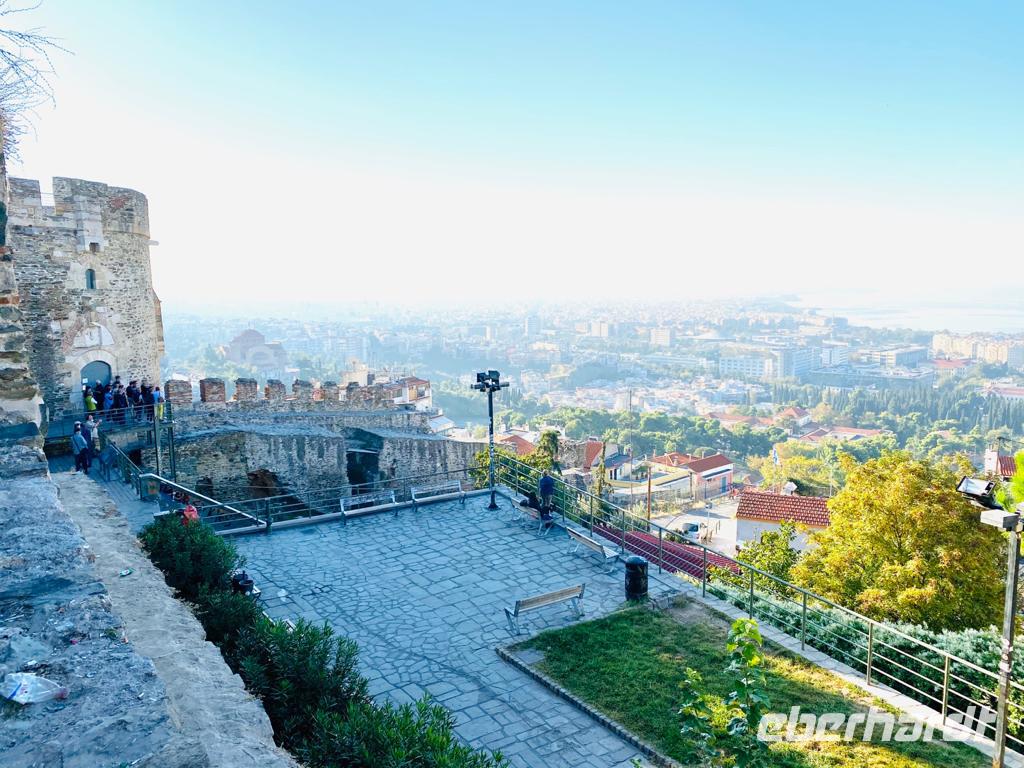 Thessaloniki - Ausblick von der Zitadelle