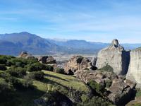Meteora-Felsen - höchster Felsen mit 630 m ü.d.M.