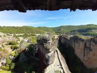 Meteora-Felsen - Kloster Varlaám (Ausblick vom Turm)