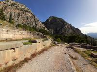 Delphi - entlang der Heiligen Straße...