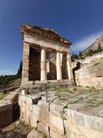 Delphi - Schatzhaus von Athen