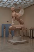 Delphi - Archäologisches Museum (Naxos-Sphinx)