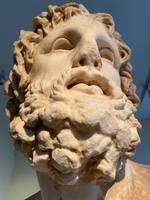 Athen - Archäologisches Nationalmuseum (Kopf einer Statue des Zeus)