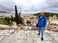 Athen - oberhalb des Dionysostheater am Südhang der Akropolis...