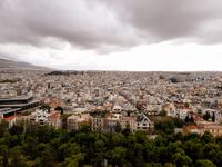Athen - Ausblick von der Akropolis...