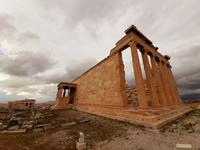 Athen - Akropolis (Tempel von Erectheum)