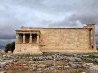 Athen - Akropolis (Tempel von Erectheum)