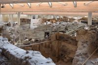 Blick über Akrotiri