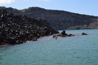 Bei den heißen Quellen von Nea Kameni