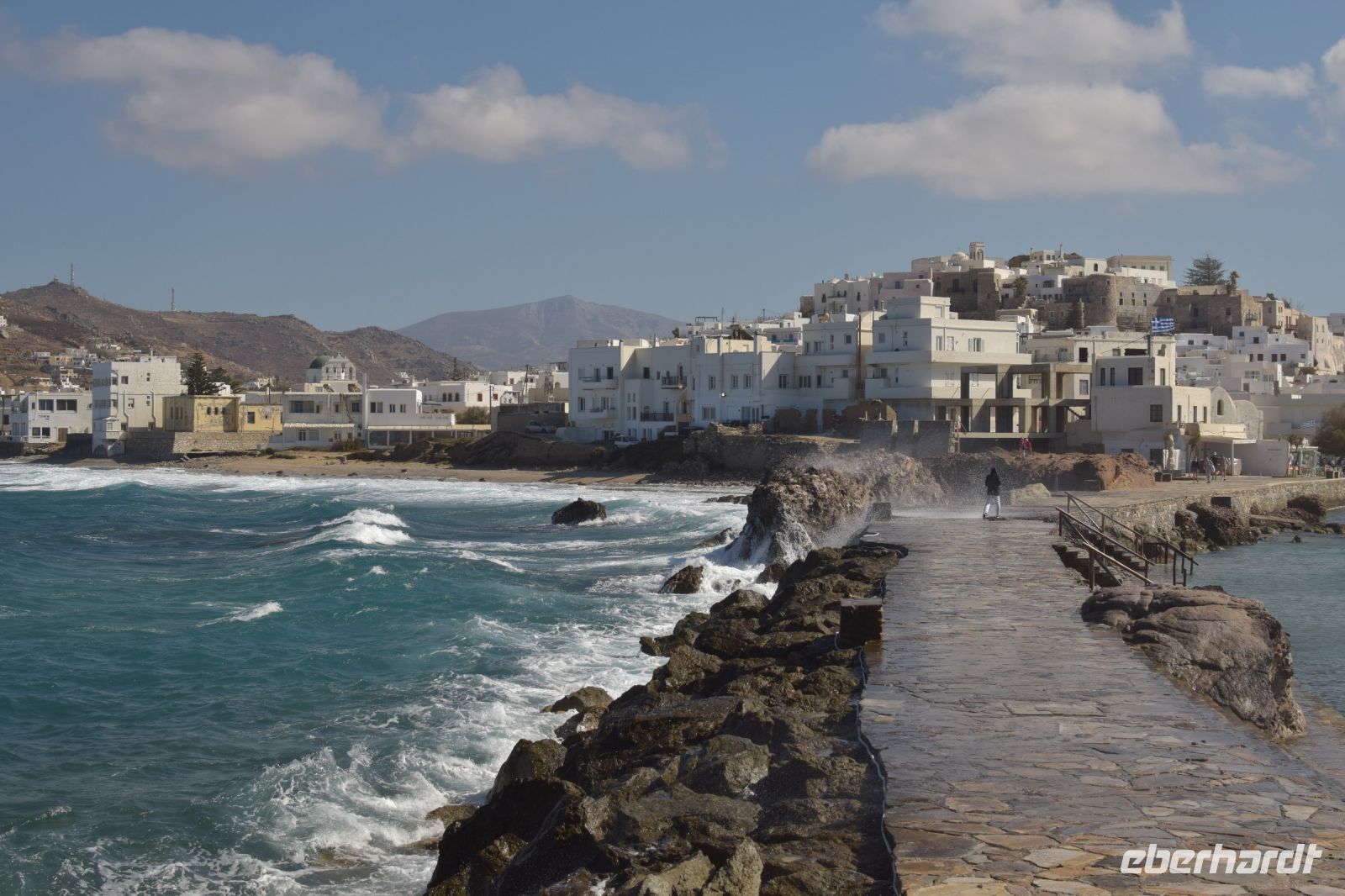 Blick auf Naxos Chora