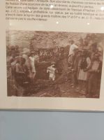 Ausgrabung der Kultstatue 