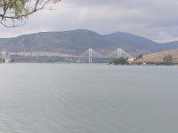 Brückenverbindung von Euböa mit dem Festland