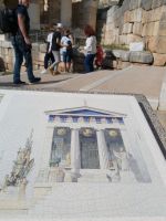 farbliche Darstellung des Tempels Delphi