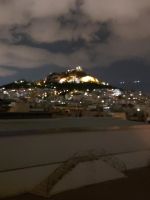 Lykabettushügel in Abendstimmung