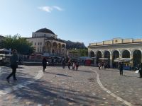 Monastiraki mit Zugang zum Flohmarkt