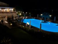 Nachtansicht Fensterblick