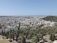 Blick über Athen von Akropolis