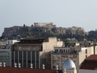Blick auf Akropolis