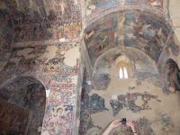 Wandmalerei in Byzant. Kirche