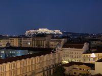 Blick von der Dachterrasse  - Athen