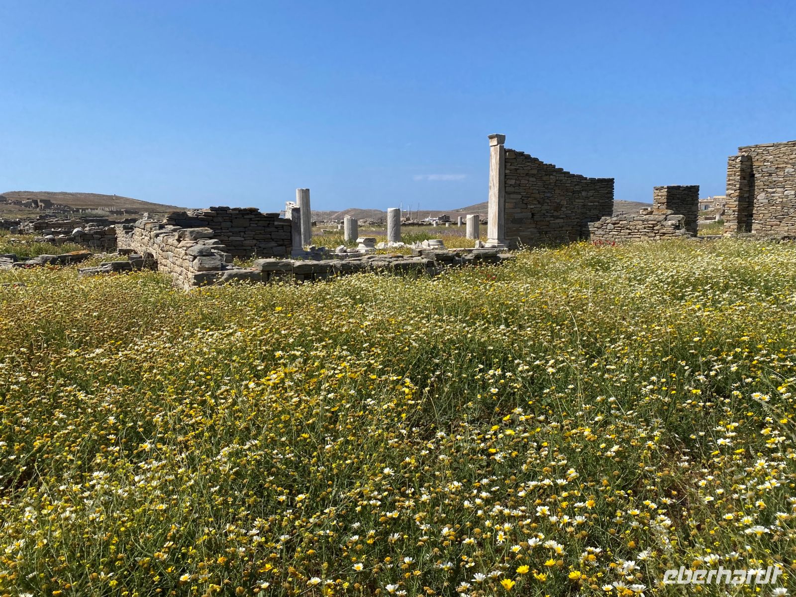 Ausgrabungen auf der Insel Delos