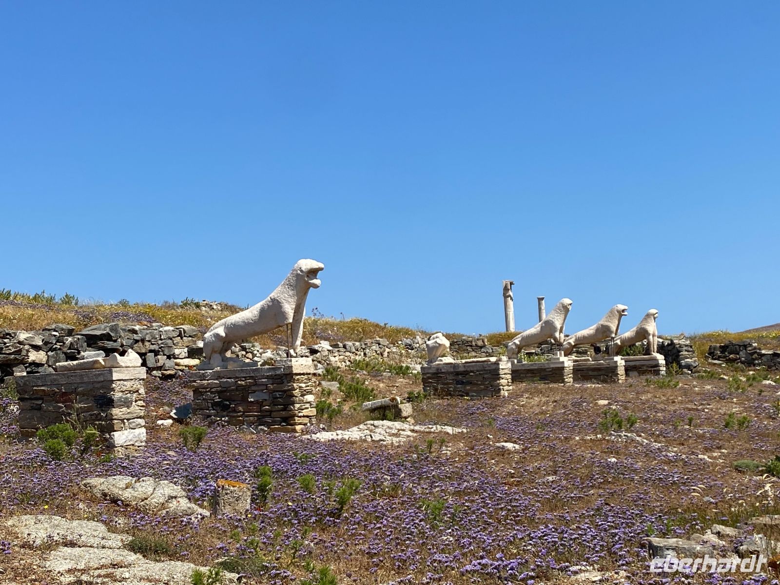 Ausgrabungen auf der Insel Delos