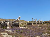 Ausgrabungen auf der Insel Delos