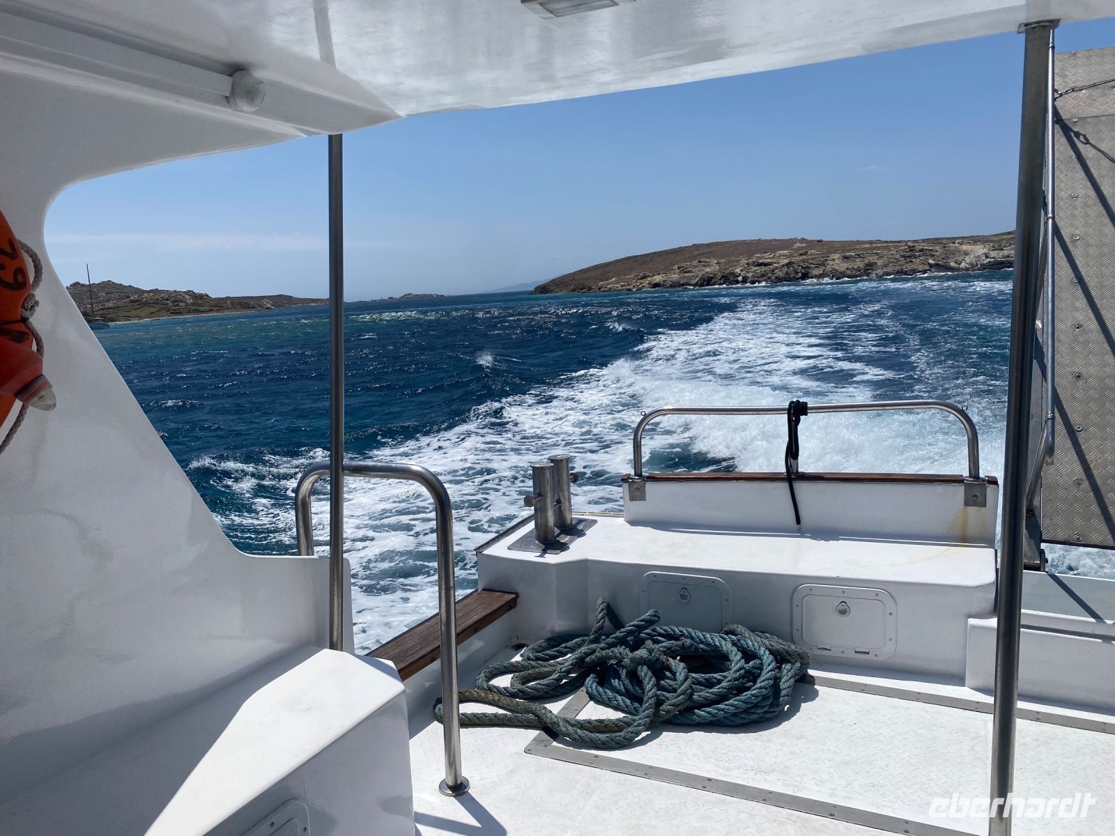 Weiterfahrt nach Mykonos