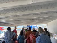 Letze Fähr-Überfahrt nach Athen