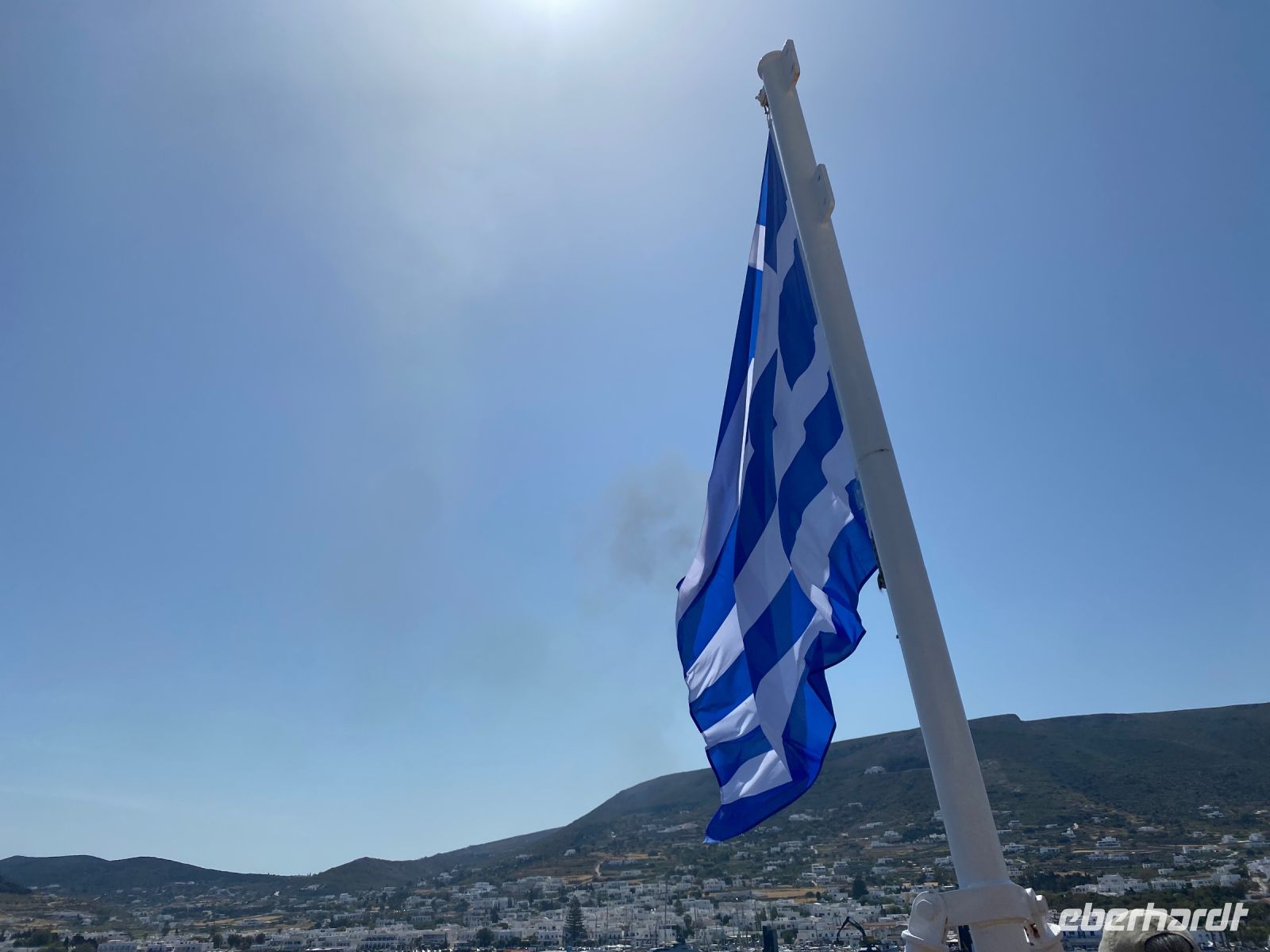 Letze Fähr-Überfahrt nach Athen