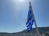 Letze Fähr-Überfahrt nach Athen