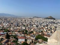 Blick auf Athen