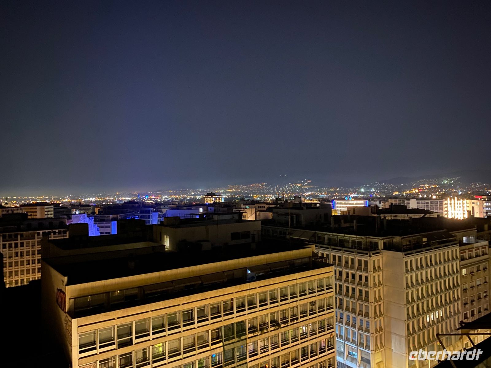 Blick von der Dachterrasse