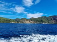 Schifffahrt zum Berg Athos 