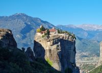 Meteora-Felsen - Kloster der heiligen Dreifaltigkeit