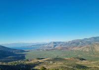 Blick auf Itea am Golf von Korinth 