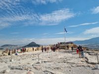 Athen - auf der Akropolis...