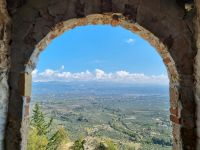 Mystras - Ausblick von der Kirche des Heiligen Nikolaus