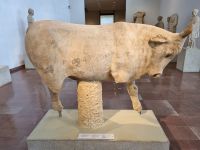 Olympia - Museum (Statue eines Stieres)