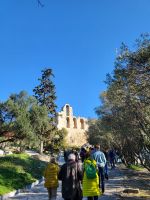 Fußweg hinauf zur Akropolis 