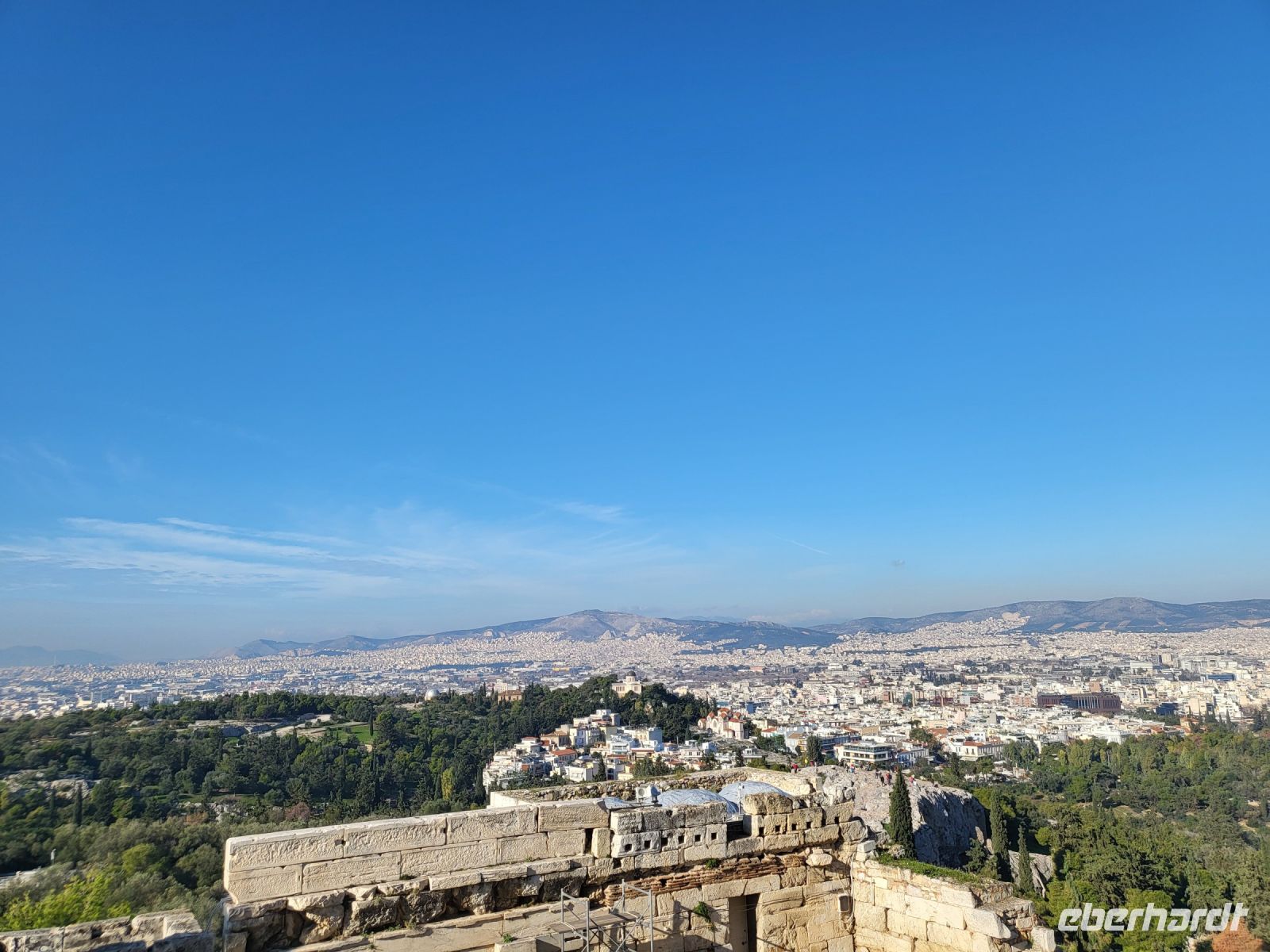Ausblick auf Athen