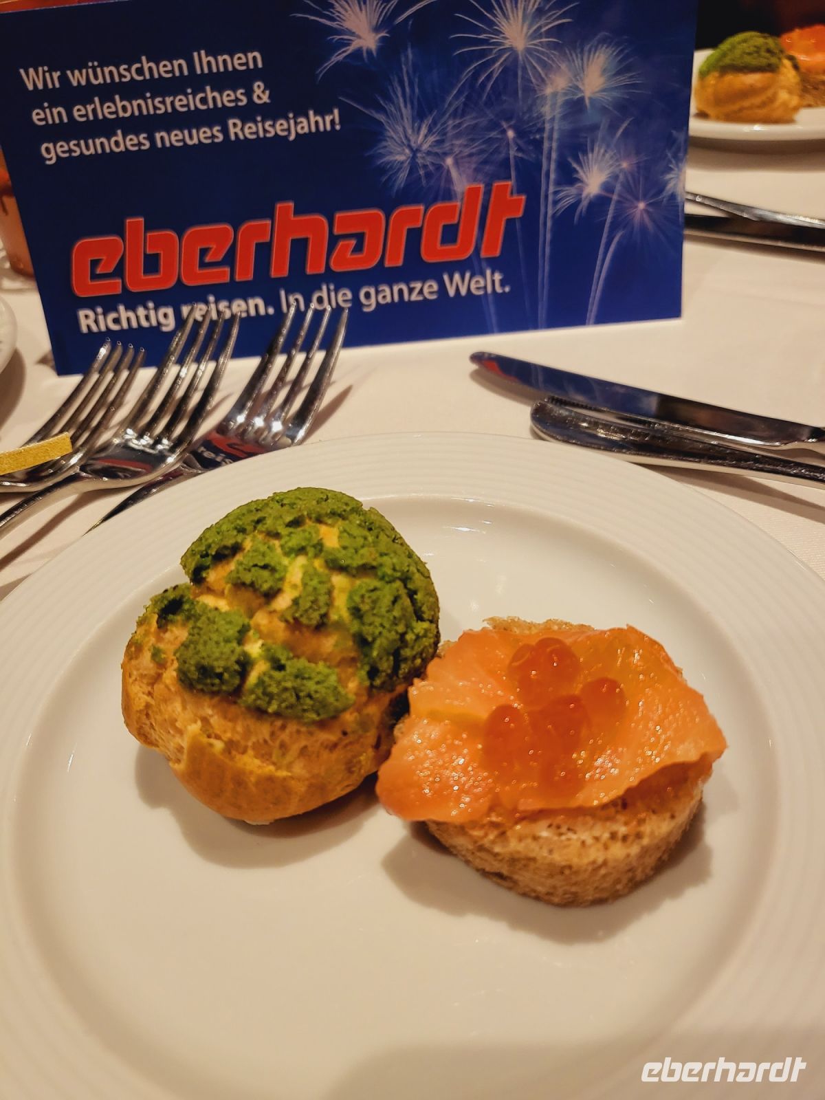 Gruß aus der Küche zur Eröffnung 