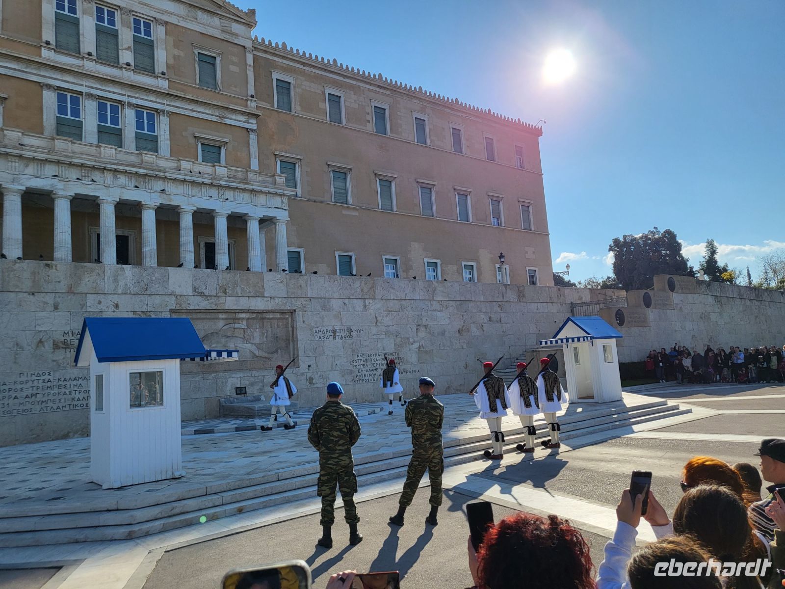 Wachablösung am Parlament