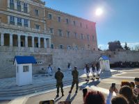 Wachablösung am Parlament