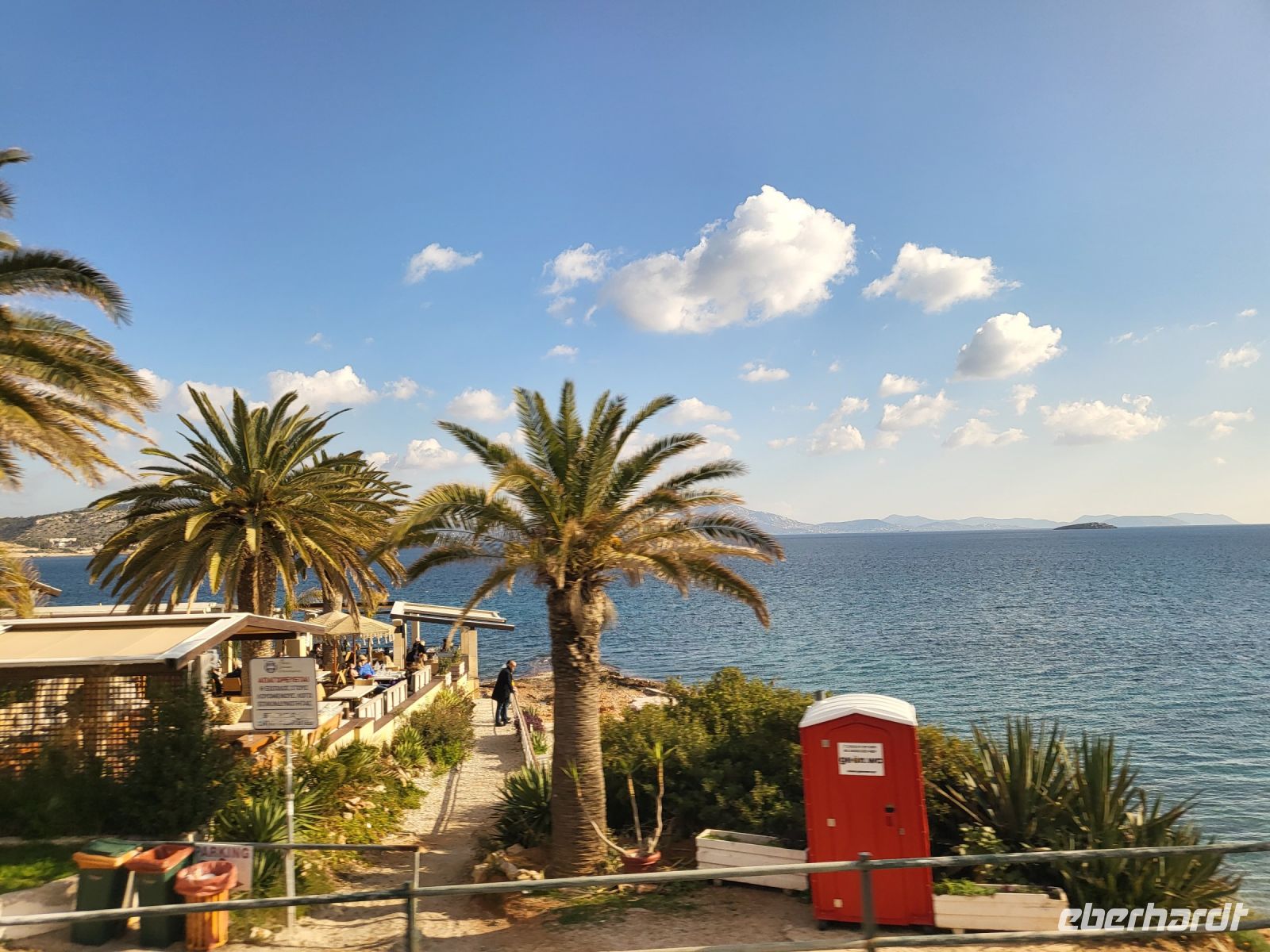 An der Küste, unterwegs zum Kap Sounion