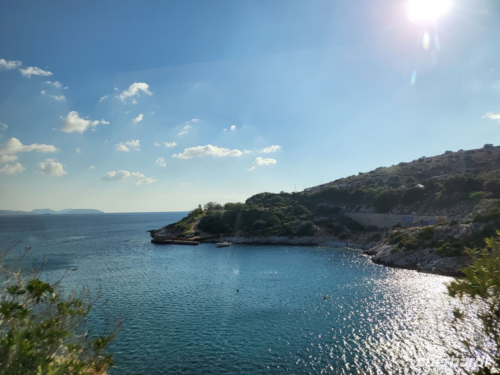 An der Küste, unterwegs zum Kap Sounion