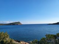 Blick von weitem auf Kap Sounion 