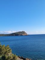 Blick von weitem auf Kap Sounion 