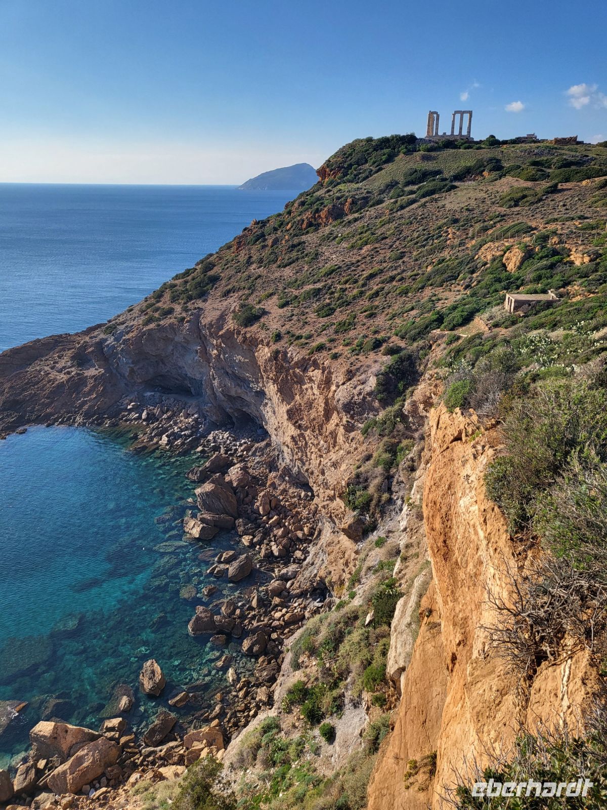Poseidon Tempel auf Kap Sounion 
