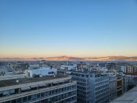 Frühstück auf der Dachterrasse 